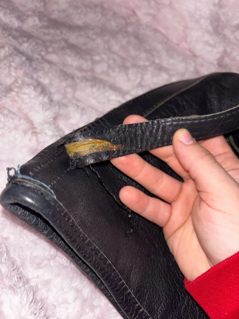 The Sak Black Leather Crossbody Bag